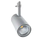 Noxion Spot LED sur rail 3 phases  Spot Accento Gris 35W 3100lm 36D - 930 Blanc Chaud | Meilleur rendu des couleurs