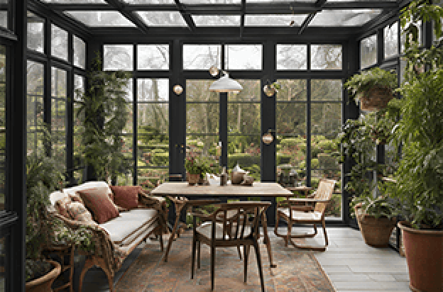 Éclairage pour les vérandas