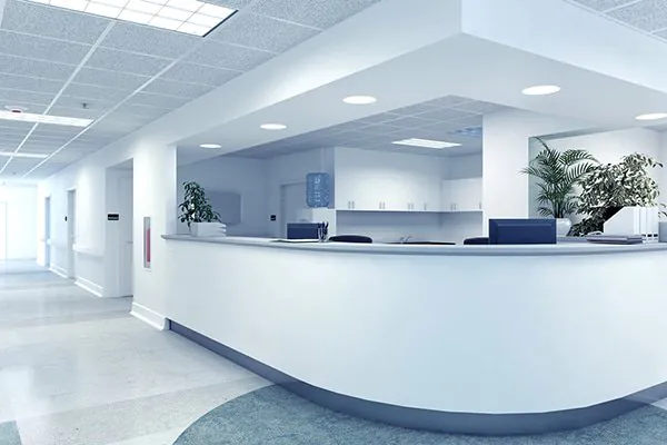 eclairage accueil hôpital