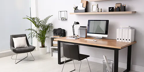 eclairage de bureau t&eacute;l&eacute;travail