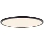 Brilliant Tuco Plafondlamp Kunststof Zwart Wit 32W 3900lm - 830-865 CCT | 500mm - Afstandsbediening Dimbaar