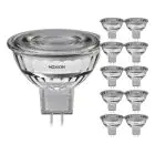 Voordeelpak 10x Noxion LED Spot GU5.3 MR16 7.5W 621lm 36D - 827 Zeer Warm Wit | Dimbaar - Vervangt 50W