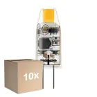 Voordeelpak 10x Philips LED Capsule CorePro G4 Helder 1W 100lm - 827 Zeer Warm Wit | Vervangt 10W 
