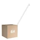 Voordeelpak 6x Osram LEDinestra HD Lichting S14s 9.9W 1055lm - 927 Zeer Warm Wit | Beste Kleurweergave - Dimbaar - Vervangt 75W